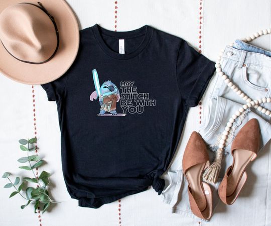 Discover Stitch Wars Shirt,  Star Wars Shirt, Stitch Disney Shirt, Matching Disney Shirts, Disney World Shirt, Funny Stitch Shirt, Star Wars Gift