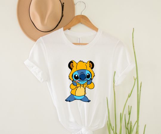 Discover Stitch and Simba Shirt, Lion King Shirt,  Disney Shirt, Disney Simba Shirt, Disney Stitch Shirt, Hakuna Matata Shirt, Disney Lion King Shirt