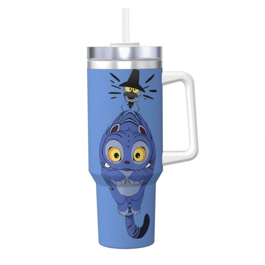 Discover KPop Demon Hunter Stainless Steel Tumbler Travelist Mugs Cup Large Capacity Coffee Mug Insulated Cold and Hot Milk Water Bottle