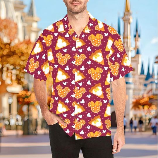 Discover Mickey Pumpkin Pie Hawaiian Shirt