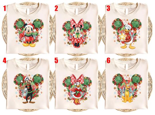 Discover Mickey and Friends Christmas Shirt, Disney Family Xmas Shirt, Disneyland Christmas Trip Shirt, Very Merry Xmas Holiday Sweatshirt AXIJ02