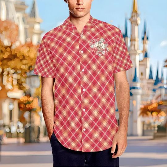 Discover Autumn Castles Hawaiian Shirt
