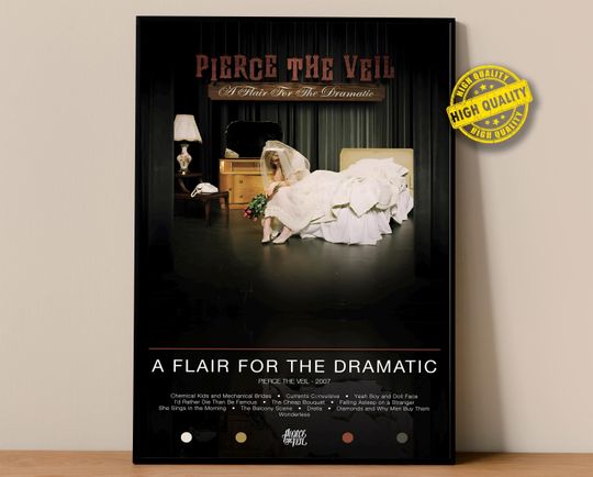 Pierce The Veil Poster | A Flair for the Dramatic Poster | Album Poster Prints