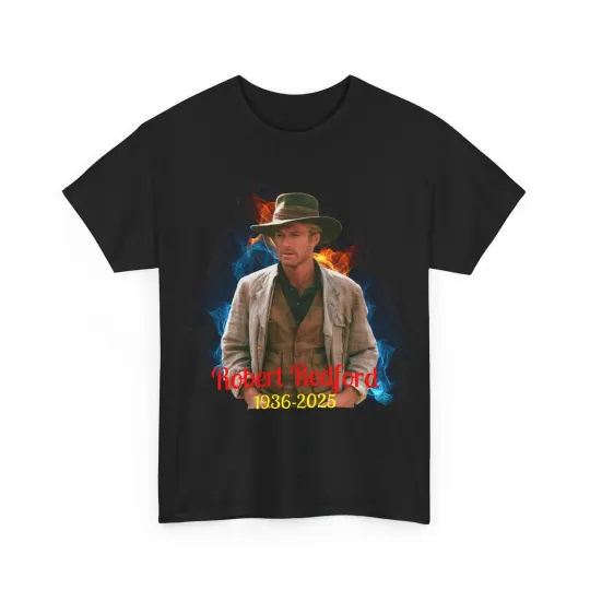 Discover Robert Redford 1936-2025 RIP T-Shirt Patriotic