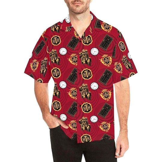 Tower of Terror Icons Summer Hawaiian Shirt