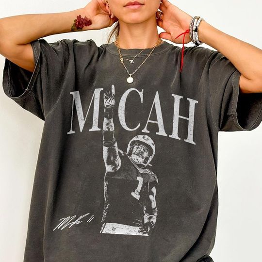 Micah Parsons Vintage Shirt, Micah Parsons Retro Rap Tee, Game Day Shirt, Football Shirt