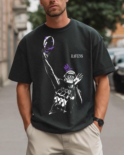 Lamar Jackson Ravens Shirt: Baltimore Football MVP Graphic Tee