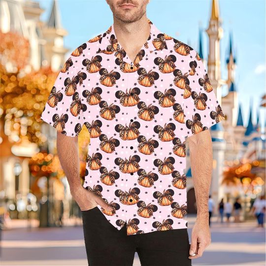 Discover Coquette Minnie Pumpkins Summer Hawaiian Shirt