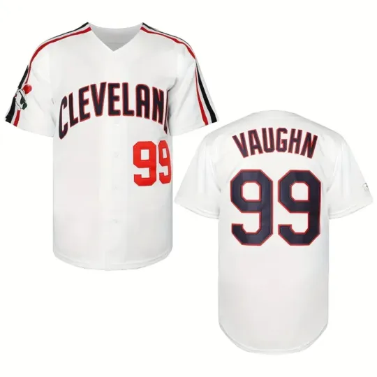 Discover Cleveland Indians Rick Vaughn #99 Major League Movie Jersey
