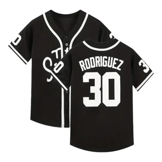 Discover Sandlot Baseball Jersey Benny The Jet Rodriguez #30 Black Stitched