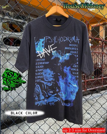 Discover Dave Santan T-Shirt: Bootleg Rap Tee, Psychodrama