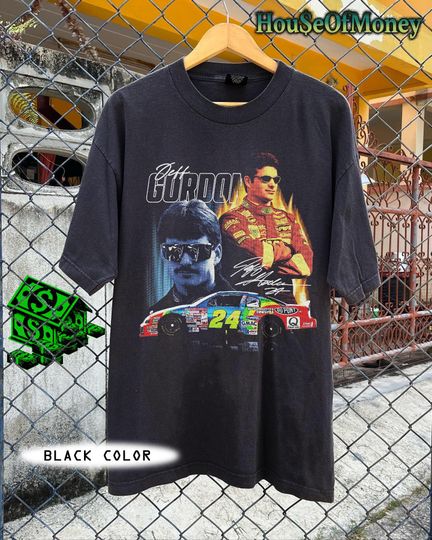 Discover Vintage Style Jeff Gordon 90s Nascar Racing T Shirt, Unisex T-shirt