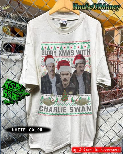 Discover Glory X mas With Charlie Swan, Unisex Christmas Gift Tee