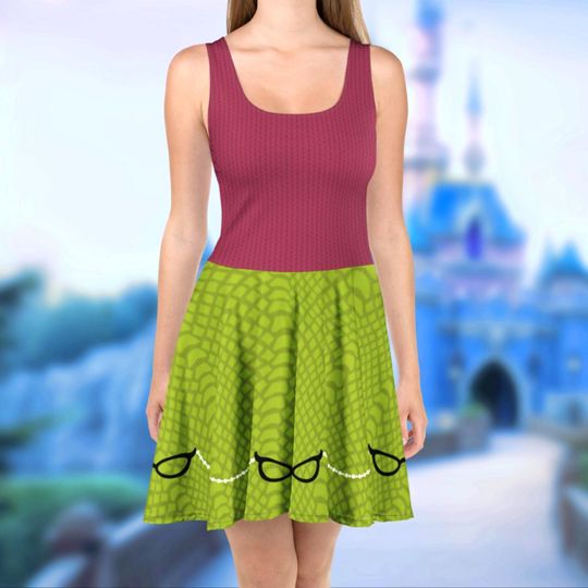 Monsters Inc Roz Skater Dress
