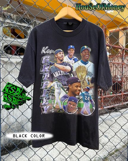 Vintage KEN GRIFFEY Jr Unisex T-shirt, Baseball Shirt