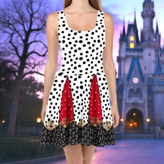 Discover Cruella Deville Women's Skater Dress
