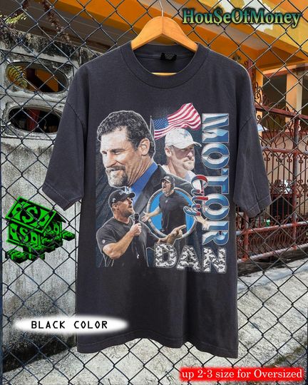 Motor City Dan Campbell Vintage T-Shirt