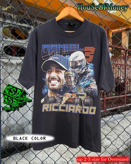 Limited Daniel Ricciardo Vintage T-Shirt, Gift For Woman and Man Unisex T-Shirt
