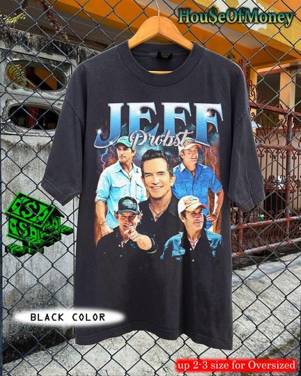 Discover Vintage Jeff Probst Survivor T-Shirt: Retro TV Fan Gift