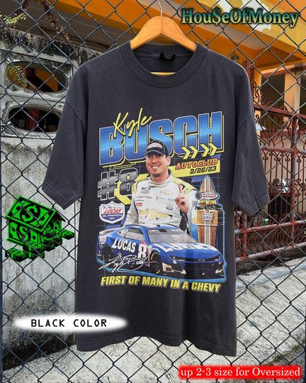 Kyle Busch NASCAR T-Shirt: Racing Fan Gift Tee