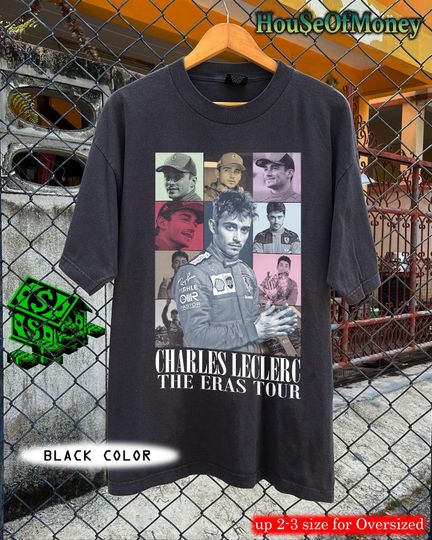 Discover Charles Leclerc Ferrari F1 T-Shirt: Vintage Formula Racing Tee