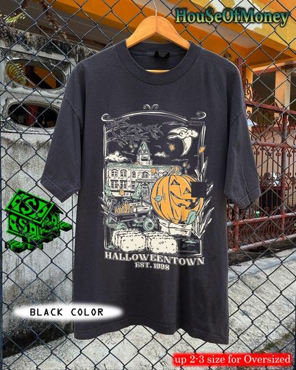 Discover Halloweentown University T-Shirt: Retro Halloween Crewneck