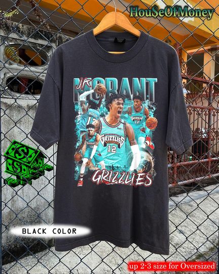 Discover Ja Morant Vintage Rap Tee: 90s Bootleg Style Shirt