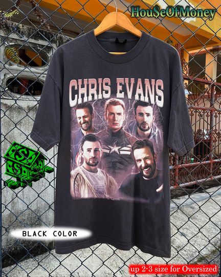 Discover Limited Chris Evans Vintage Shirt, Gift For Woman and Man Unisex T-Shirt