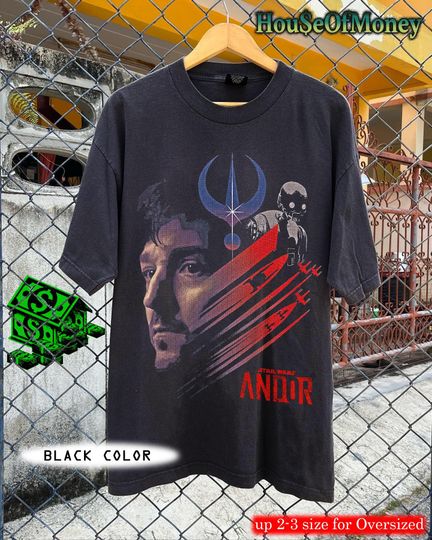 Cassian Andor T-Shirt: Star Wars Andor Season 2 Unisex Tee