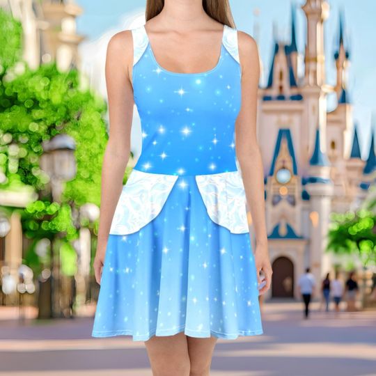 Discover Disney Cinde Women's Skater Dress