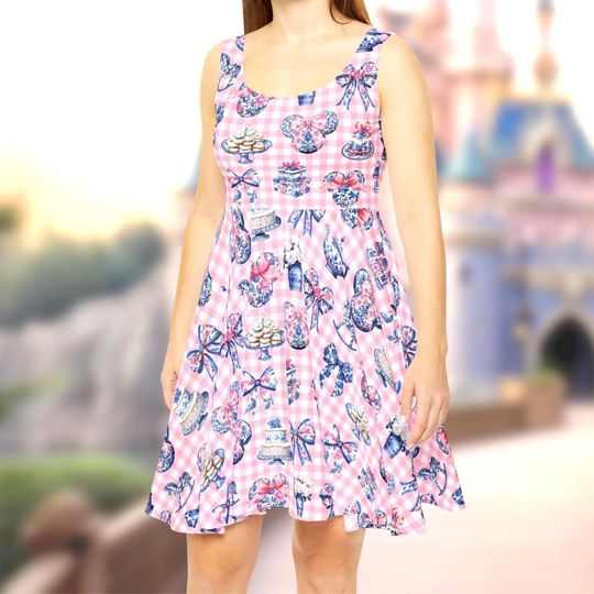 Discover Grandmillennial Toile Minnie Women's Skater Dress