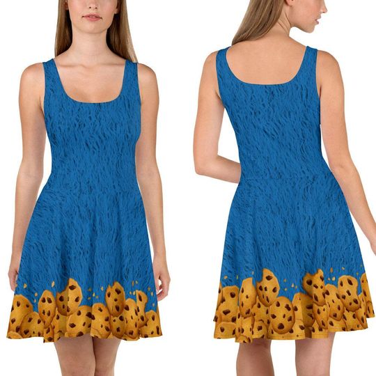 Discover Monster Street Cookie Lover Women's Skater Dress