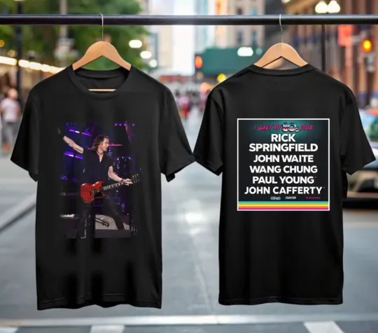 Discover Rick Springfield Tour 2025 T-shirt, size S-5XL