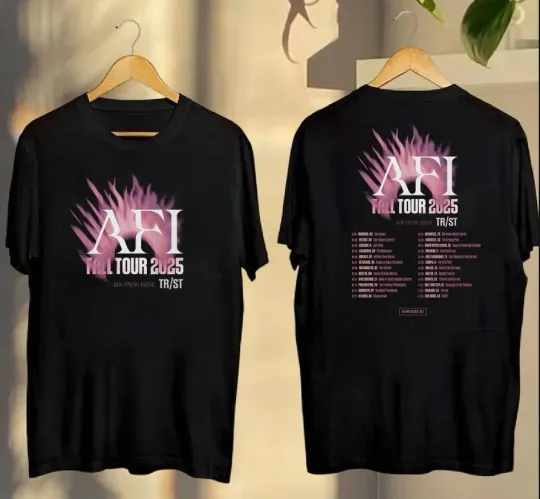Discover Afi Fall Tour 2025 T-shirt, size S-5XL