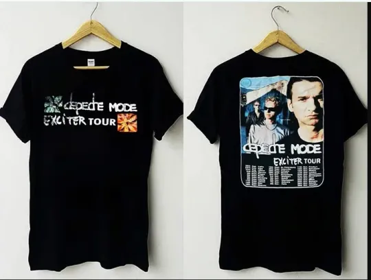 Discover Vintage 2001 Depeche Mode Exciter Tour 2001 T-shirt, size S-5XL