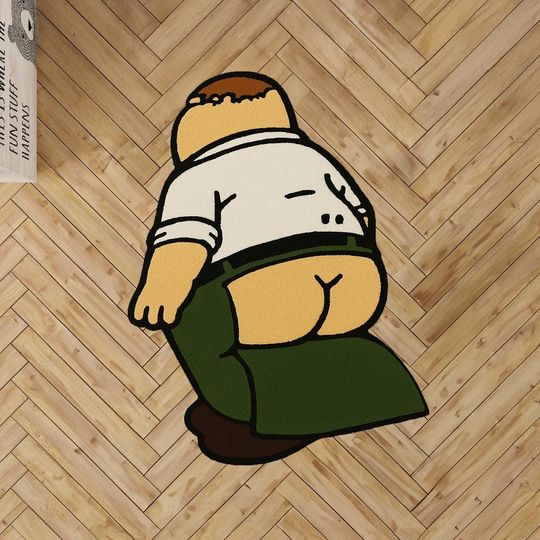 Discover Family Guy Rug: Griffin Smashed Cartoon Carpet