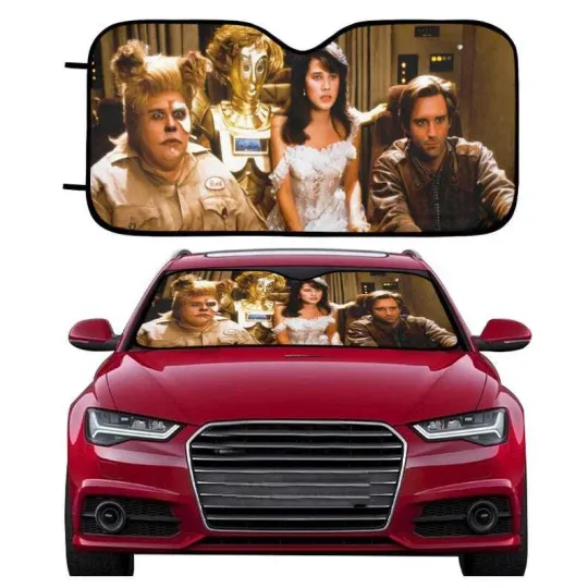 Discover Spaceballs Auto Car Sun Shade, Sun Visor for Car, Car Accessory