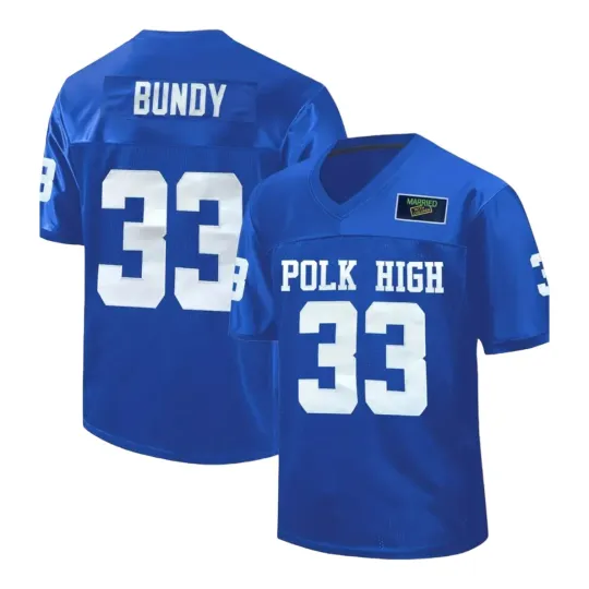 Al Bundy Polk High Football Jersey #33 Stitched Married With Children