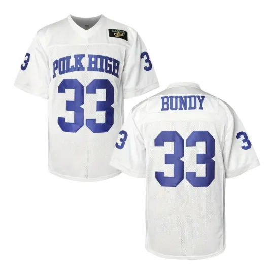 Al Bundy Polk High Football Jersey Stitched Married With Children White