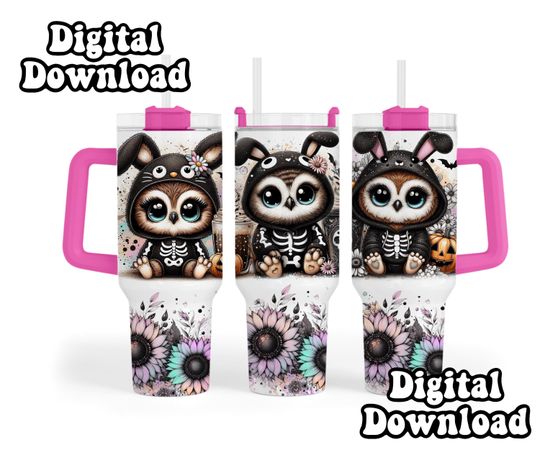 Discover Cute spooky Halloween 40oz wrap, Halloween Sublimation design templates, 40oz png Digital download. Clip art download, 40oz tumbler wrap