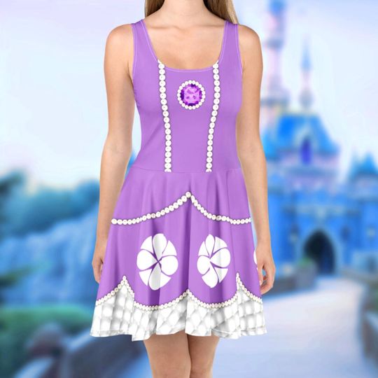 Discover Disney Sofia Women's Skater Dress