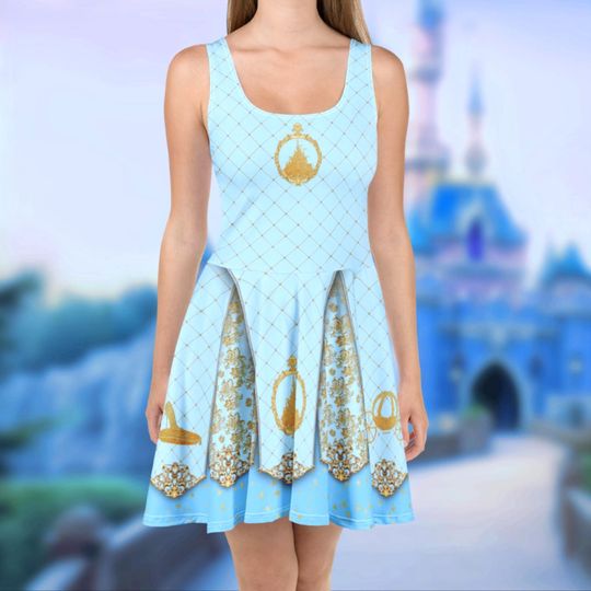 Discover Disney Cinde Women's Skater Dress