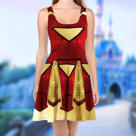 Discover Iron Man Women's Skater Dress