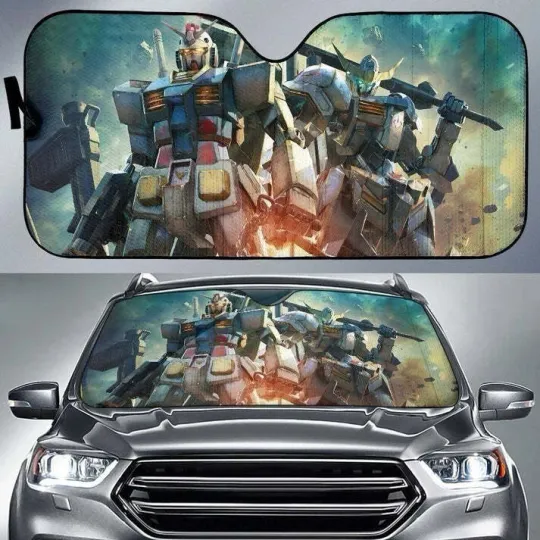 Gundam Car Sun Shade Custom