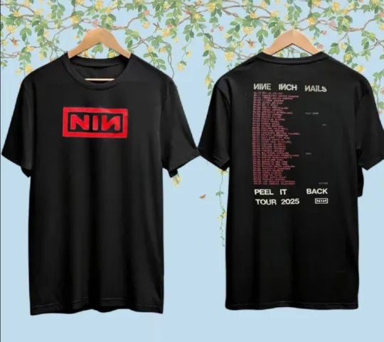 Discover Nine Inch Nails Peel It Back Tour 2025 T-shirt, size S-5XL
