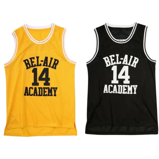 The Fresh Prince of Bel Air Academy #14 Will Smith Basketball Jersey