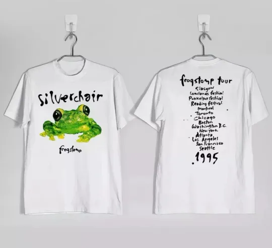 Discover Vintage 1995 Silverchair Frogstomp Tour Promo T-shirt, size S-5XL