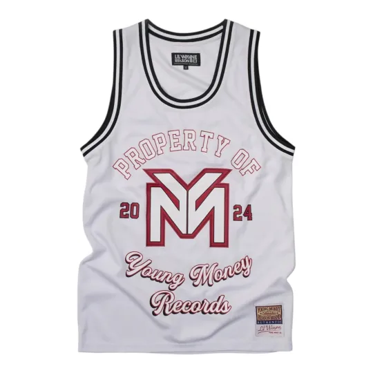 Discover Lil Wayne Property Of Young Money Basketball Jersey Weezy YMCMB Men's X-Large XL