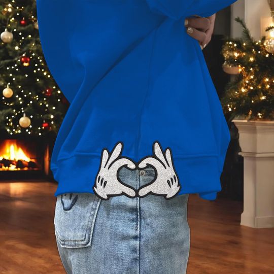 Discover Glitter Side Bow Mouse Embroidery Design, Side Bow Appliqu Sweatshirt Embroidery, Bow Appliqu Design Heart Shape Hand from 4 to 9 inch