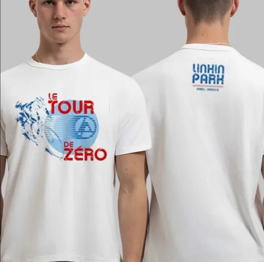 Discover Linkin Park Le Tour De Zero Pop Up Experience Paris France T-shirt, size S-5XL